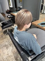 トリニティ(trinity)&nbsp;ブリーチダブルカラー・ミルクティーベージュ【豊見城】