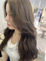 ロンドルピナス 小倉(Lond Lupinus) 黒髪カタログ/オリーブグレー/ココアベージュ/小顔に見せるヘア