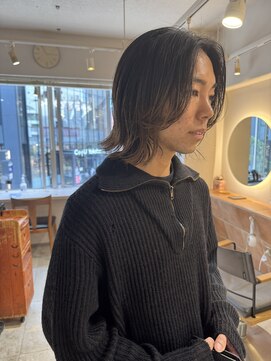 キャンバス バイ ネオリーブ 横浜西口(Canvas by neo.) 横浜★メンズボブナチュラルブラウン