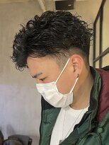 エリマ 調布(elima) 調布メンズパーマツイストスパイラルパーマ波巻きパーマツイスパ