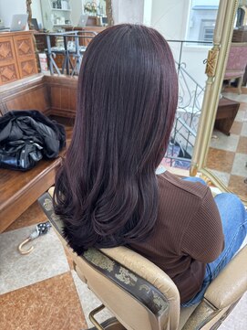 ヘア ヴァーゴ(Hair vago) 【卒業生初カラー】ワインレッド