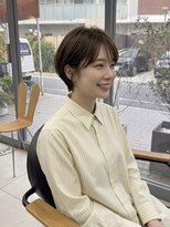 キビト(kibito)&nbsp;新宿若松河田曙橋マッシュショート耳かけショート20代30代40代