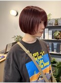 暖色カラー×bob