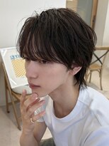 ハニー 町田(HONEY)&nbsp;韓国風マッシュ ジャギーマッシュ ベージュカラー 3