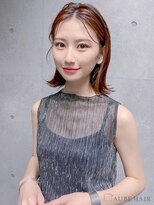オーブ ヘアー ブリック 野幌店(AUBE HAIR brique)&nbsp;20代・30代_耳掛け切りっぱなしボブ
