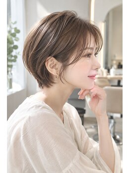 エレノア 京橋(Eleanor)の写真/【Eleanor京橋】印象を自然に変える似合わせカット。トレンド感のある顔周りで今っぽく♪