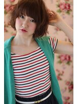 マーリャヘアー(mallia hair) mallia☆スウィートミディアムボブ