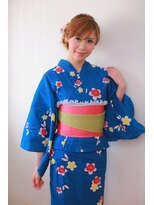 アイルビーヘア(I'll b hair) 【下北沢*I'll b hair*】大人可愛い浴衣着付け&ヘアセット☆
