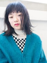 ソーコ 渋谷(SOCO)&nbsp;【SUN】セミウェットスポンテニアス黒髪ノームコアロブ＊菅原誠