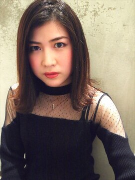 ビーハイブ 一番町店 アヴェダ(BEHIVE) 「BEHIVE一番町店」高橋しおり　大人かわいいボブ×外ハネ