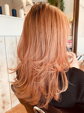 ヘア サロン ラニ(Hair salon Lani) コーラルオレンジ