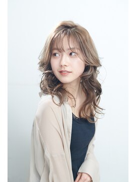 ブリング バイ スノードロップ 吉祥寺(BRING by Snowdrop) 前髪/マチルダボブ/ピンクベージュ/インナーグレージュ/吉祥寺