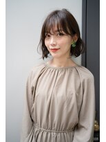 マグノリア オモテサンドウ(MAGNOLiA Omotesando)&nbsp;エアウェーブでつくる横顔美人なフレアボブ