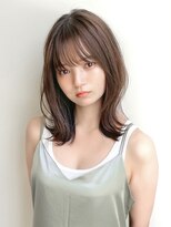 ルエ(rue)&nbsp;『rue京都』暗髪アッシュ小顔ブルージュグレージュミディアム