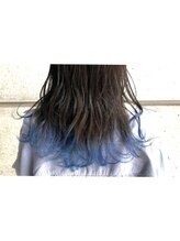ウタ(uta) 裾カラー　ブルー