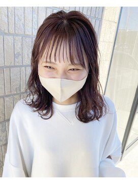 フィオーレ ヘアデザイン(FIORE hair design) ピンクブラウン トリートメント