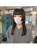 地雷系ファッションにも合う姫カット＊