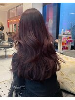 キーン 吉祥寺店(keen)&nbsp;【NANAKO】ブラックチェリー×レイヤーカット