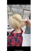色落ちなし？！抜きっぱなしブリーチ