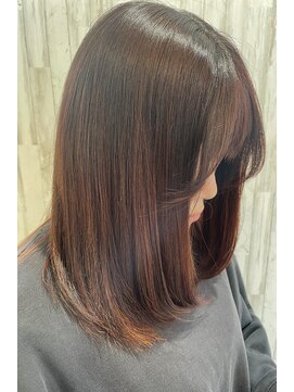 アンジュ 篠ノ井店(ange) 20代30代40代ピンクブラウン