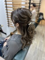 オルオル(olu ’ olu)&nbsp;ゆるふわハーフアップ♪