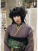 【kiho】成人式　hair set