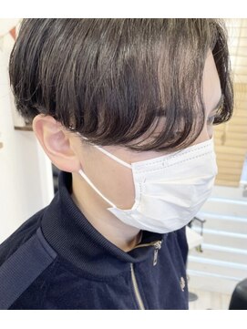 サンズ(suns) 【Miyuki】前下がりセンターパート×ニュアンスパーマ