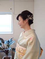 アール 志茂店(R) 着付け・冠婚葬祭など、大切なイベントの日は（ヘアセット志茂)