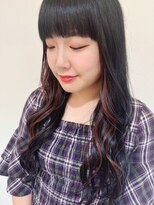 カウチ ヘアー ドレッシング(COUCH Hair Ｄressing)&nbsp;ロングヘア×イヤリングカラー