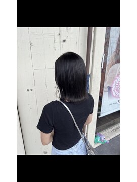 フィールリノ(FEEL lino) 外ハネスタイル