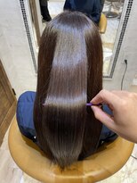 ロンドローズ 名古屋(Lond damaskRose) 顔周り ダブルカラー 名駅 ブリーチ 髪質改善 ボブ 韓国 687