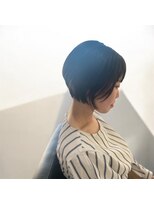 エムエーヘアースタジオ(M/A hair studio.) 暗髪ショート◎耳掛け♪