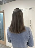 オリーブグレージュ*ブリーチ1回