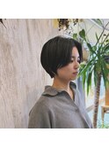 癖毛さんもOK◯ハンサムショート