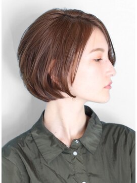 インセプション 銀座(INCEPTION) ショート・ボブ/白髪ぼかし/ハイライト/絶壁解消/30代/40代/50代
