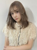 リヴ ウメダ(LIV umeda)&nbsp;ミルクティーベージュ/ブリーチ/ダブルカラー【梅田】