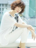 エムスラッシュ アヴェダ 自由が丘(M.SLASH AVEDA)&nbsp;■M.SLASH自由が丘・51-10■ニュアンスカラー抜け感エアリーボブ