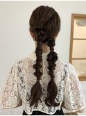 【minami】*ヘアセット/ゆるふわツインアレンジ