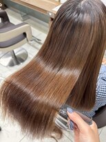 アッシュ 下北沢店(Ash) カラー毛でも髪質改善縮毛矯正でつやつやに