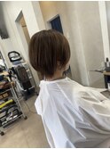 丸みショートボブ