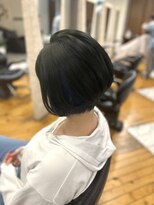 アサクラ シンキタ(ASAKURA SHINKITA) インナーブルー　ラインボブ