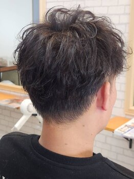 ヘアーノカ(Hair Noka)の写真/【田上/駐車場完備◎】気に入るサロンが見つからないという方に!メンズスタイルもお任せください♪