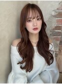 20代30代大人かわいいセミロングヘア★レイヤーカット