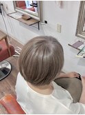 人気【白髪ぼかし】ミルクティーヘア ..~*＊.