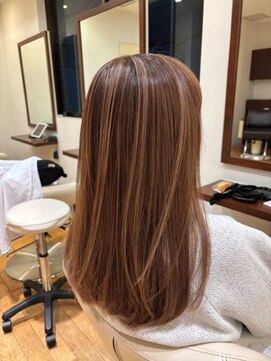 ヘアーロイズ(HAIR Loi's) ハイライト、ロング