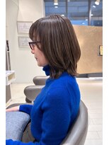 クラメール 黒崎コムシティ店(Kraemer)&nbsp;ボブレイヤー×ナチュラルぼかしハイライト