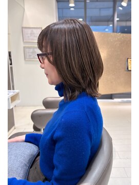 クラメール 黒崎コムシティ店(Kraemer) ボブレイヤー×ナチュラルぼかしハイライト