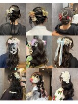 ココア(cocoa)&nbsp;成人式×卒業式パーティーヘアセット