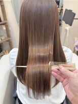 リブ(LIV)&nbsp;40代◎髪質改善縮毛矯正×白髪染めリタッチの美髪ロング