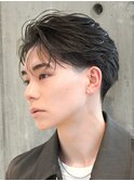 フェザーショートフェザーパーマニュアンスパーマショートヘア